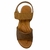 SANDALIA USAFLEX CAMEL COM LASER na internet