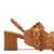 SANDALIA SALTO BLOCO CARAMELO CONSTANCE