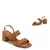 SANDALIA SALTO BLOCO CARAMELO CONSTANCE - comprar online