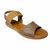 SANDALIA USAFLEX CAMEL COM LASER