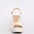 SANDALIA ANABELA OFF WHITE CONSTANCE
