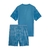 Kit Infantil Palmeiras Goleiro 25/26 - Puma - Azul com detalhes em branco - comprar online