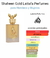 Lattafa Shaheen Gold 100 ml - comprar online