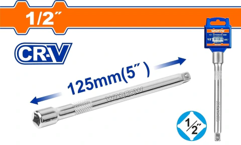 Extensión 1/2" largo 125mm Wadfow
