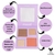 Paleta Blush Contorno e Iluminador Ruby Rose Mood na internet