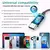 Novo tipo-c 3.5mm fone de ouvido intra-auricular com fio alta fidelidade estére