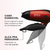 Imagem do Mondial Max Travel Sc-10 Secador De Cabelo 1200w Bivolt Cor Vermelho/preto 110v/220v