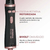 Escova Rotativa Ceramica Tourmaline Ion Golden Rose Rosa Erb-01 Mondial 110v/220v - loja online