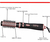 Imagem do Escova Rotativa Ceramica Tourmaline Ion Golden Rose Rosa Erb-01 Mondial 110v/220v
