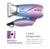 Secador De Cabelo Travel Qu4tro Elementos By Juliette Mondial Sct-ju-03 Cor Azul/rosa 110v/220v - comprar online