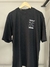 Camiseta oversized Off White - PRETA