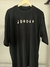 Camiseta oversized Air Jordan - PRETA