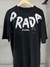Camiseta oversized Prada Milano - PRETA