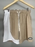 Short elastano High - BEGE