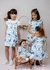 Salopete Lindinha Flor Azul - comprar online