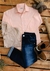 Camisa Social Infantil Salmão