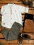 Camisa Linho Detalhe Panama