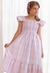 Vestido Belinha Rosa + Lilás