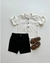 Short Guri Linho Preto - comprar online