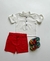 Short Guri Linho Vermelho - comprar online