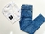 Camisa Folha Vazada + Calça color azul