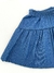 Conjunto Infantil Feminino com Blusa e Saia Jeans - Mundo Mágico