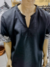 Conjunto Exú Masculino Preto com Prata
