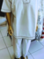Conjunto Preto Velho - Branco com detalhes pretos - comprar online