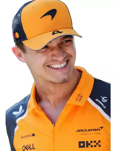 Novo Boné Mclaren F1 Lando Norris 2025 Fórmula 1