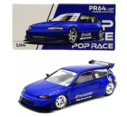 Miniatura POP RACE S26-01 PANDEM CIVIC EG6 1/64
