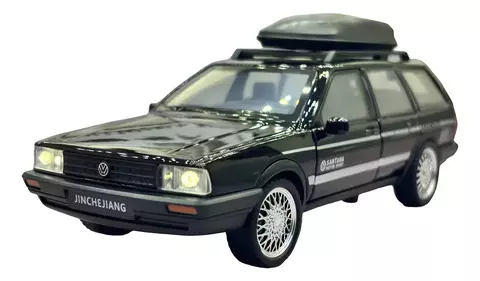 Miniatura Santana Quantum 1:32 Metal Base E Caixa Preto