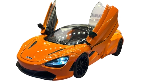 Miniatura Mclaren 720S 1/18 25cm Som/Led Laranja - comprar online