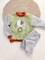 Conjunto jogging combinado - campanitas mora