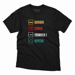 Camiseta Porfuera | Dormir, Comer, Fórmula 1 - comprar online