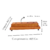 Base De Madeira Suporte Para Mastro de Bandeira BS0004 - comprar online