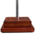 Base De Madeira Suporte Para Mastro de Bandeira BS0001