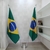 Imagem do Suporte Duplo Resistente para Hasteamento de Bandeira BSAL02