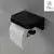 Porta-Papel Higiênico de Parede Eleve – Preto - comprar online
