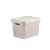 Caixa Organizadora Cube G com Tampa – Bege - comprar online