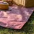 Toalha de Mesa Xadrez Vermelho Picnic – 1,35m x 1,35m - The Cozy Home