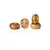 Conjunto de Anéis para Guardanapo Quartzo Citrino – 4 Peças
