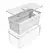 Organizador Clear Fresh com Cesto – 5L Natural