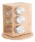 Porta Condimentos Taste – Bambu Giratório com 6 Peças - comprar online
