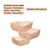 Conjunto com 3 Cestos Retangulares Organizadores Palm – Fibra Natural - comprar online