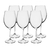 Jogo de 6 Taças de Vinho Branco Cristal Ecológico, 350ml