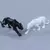 Escultura Leopardo Força Silenciosa - loja online