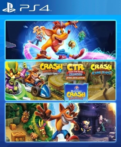 CRASH BANDICOOT CRASHIVERSARY PS4 Digital Original - comprar online
