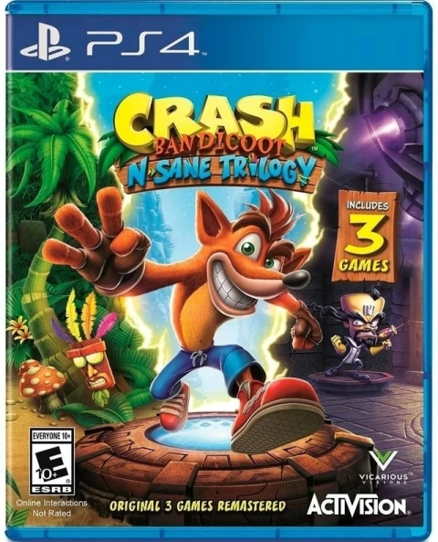 CRASH BANDICOOT: N Sane Trilogy PS4 Digital Original - comprar online