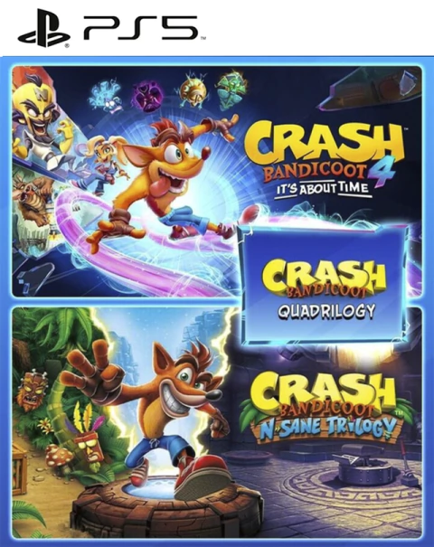 CRASH BANDICOOT QUADRILOGY Bundle PS5 Digital Original - comprar online