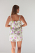 Vestido babado tropical - Mila Hauch